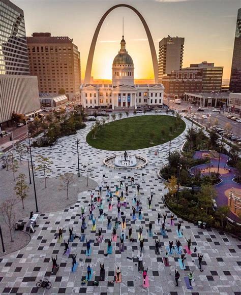 90 Years In Downtown St. Louis .